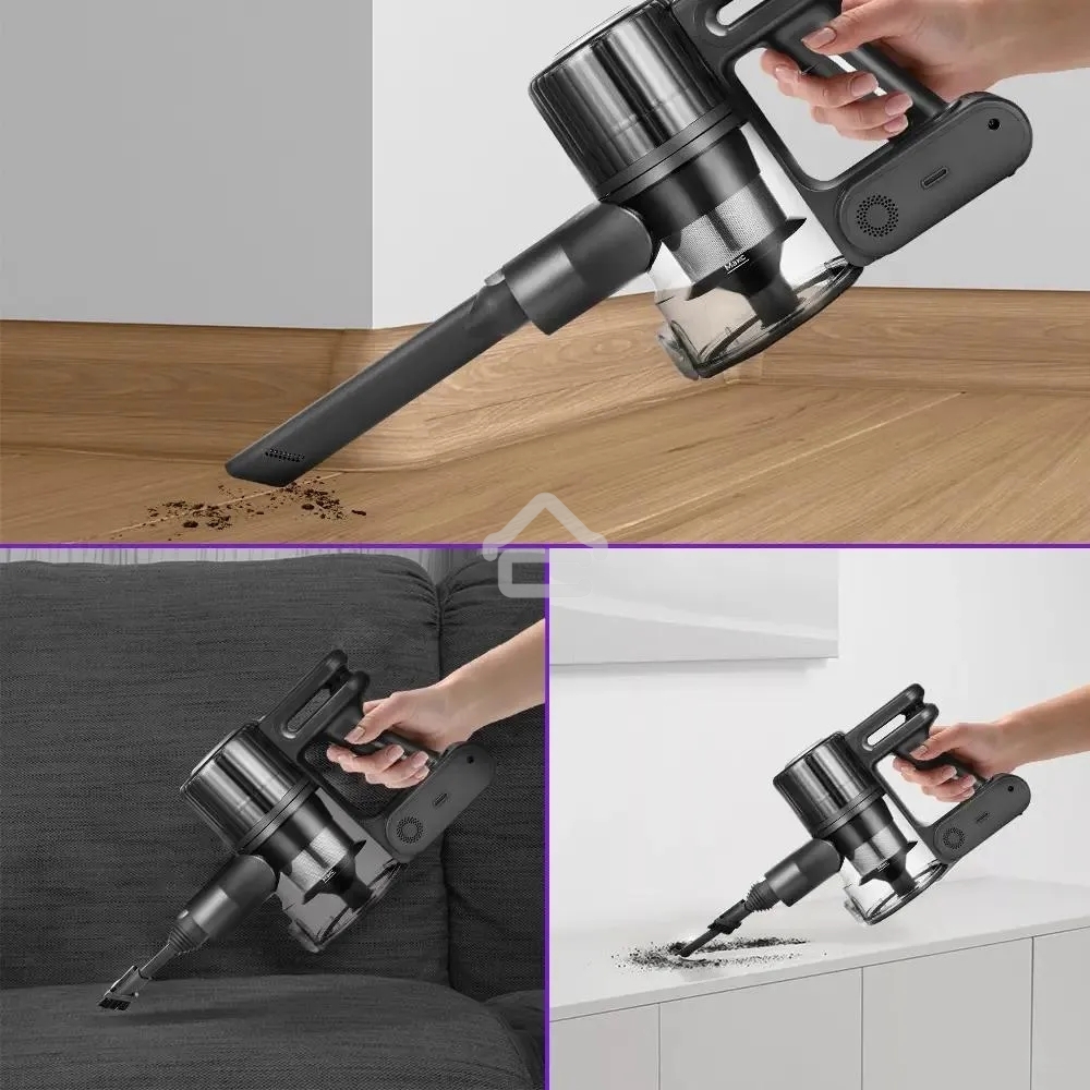 Вертикальный пылесос Kitfort КТ-5168 150Вт белый/черный (в компл.:1мешок)