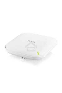Точка доступа Zyxel NebulaFlex NWA50AX PRO, WiFi 6, 802.11a/b/g/n/ac/ax (2,4 и 5 ГГц), MU-MIMO, антенны 3x3, до 575+2400 Мбит/с, 1xLAN 2.5GE, PoE, без поддержки Captive portal и WPA-Enterprise, защита от 4G/5G, БП в комплекте