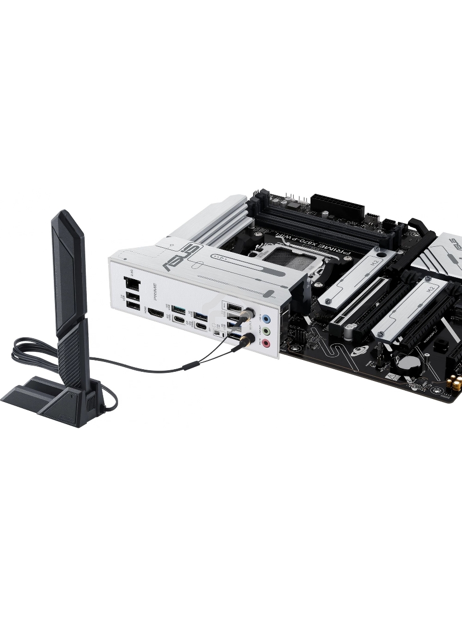 Материнская плата ASUS PRIME X870-P WIFI, AM5, AMD X870, 4xDDR5, 2xSATA, 4xM.2, 1xPCI-E 5.0 x16, 2xPCI-E 4.0 x1, 1xHDMI, 2xUSB-C, 1x 2.5Gb LAN, 4xUSB-A 3.2 Gen 1, 1xUSB-A 3.2 Gen 2, 4xUSB-A 2.0, 3x3.5 мм, 7.1, 1xWi-Fi 7, ATX