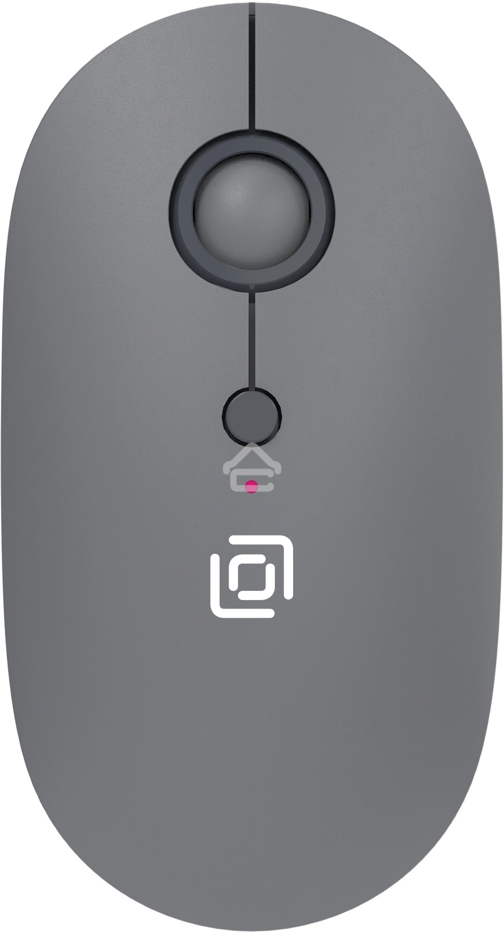 Мышь беспроводная Oklick 409MW графитовый, 1600 dpi, радиоканал, Bluetooth, USB, кнопки - 4