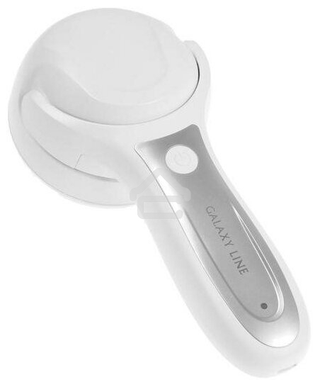 Машинка для удаления катышков Galaxy LINE GL 6303, белый, 4 Вт, Li-ion аккумулятор емкостью 600 мА•ч, напряжение батареи 3,7 В, зарядка в течение 2 часов, 2 скорости, индикатор работы, ручка, вращающаяся на 90 °, компактный размер, стальные лезвия, защитн