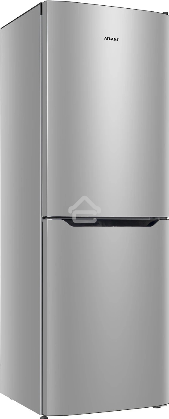 Холодильник Atlant ХМ 6619-189 серебристый двухкамерный 205/119л морозилка снизу