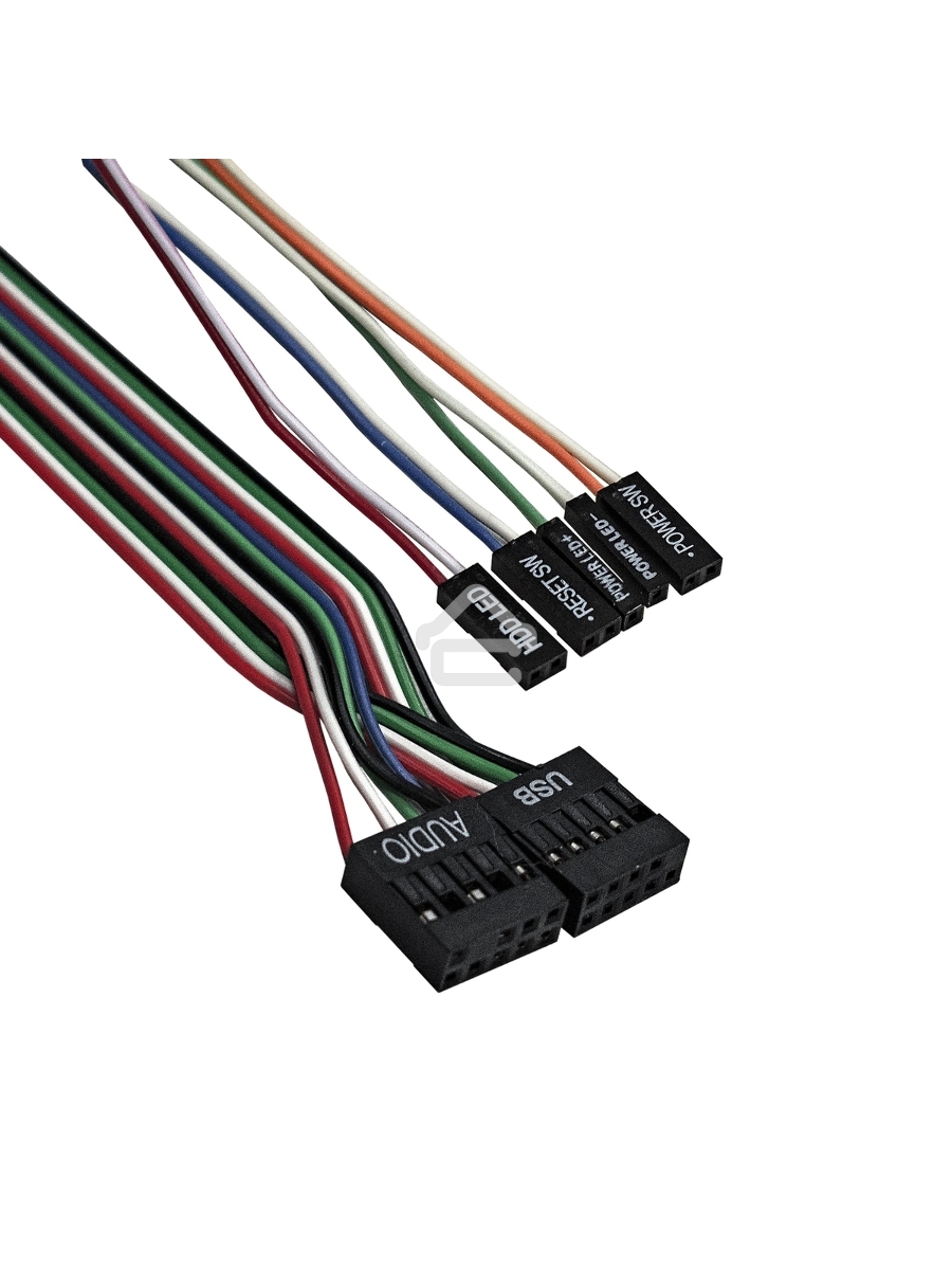 Компьютерный корпус MiniITX Exegate MI-209 Black, miniITX/mATX, <M300, 80mm>, 2*USB, Audio