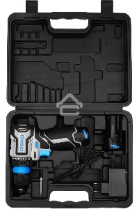 Дрель-шуруповерт Deko Loner 12V Pro 085-1122, Аккумуляторная, 12В, 2АКБ, Кейс