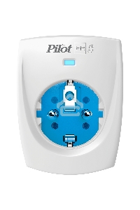 Сетевой фильтр ZIS PILOT BIT S, 1 розетка, 16А/3,5кВт, св.серый