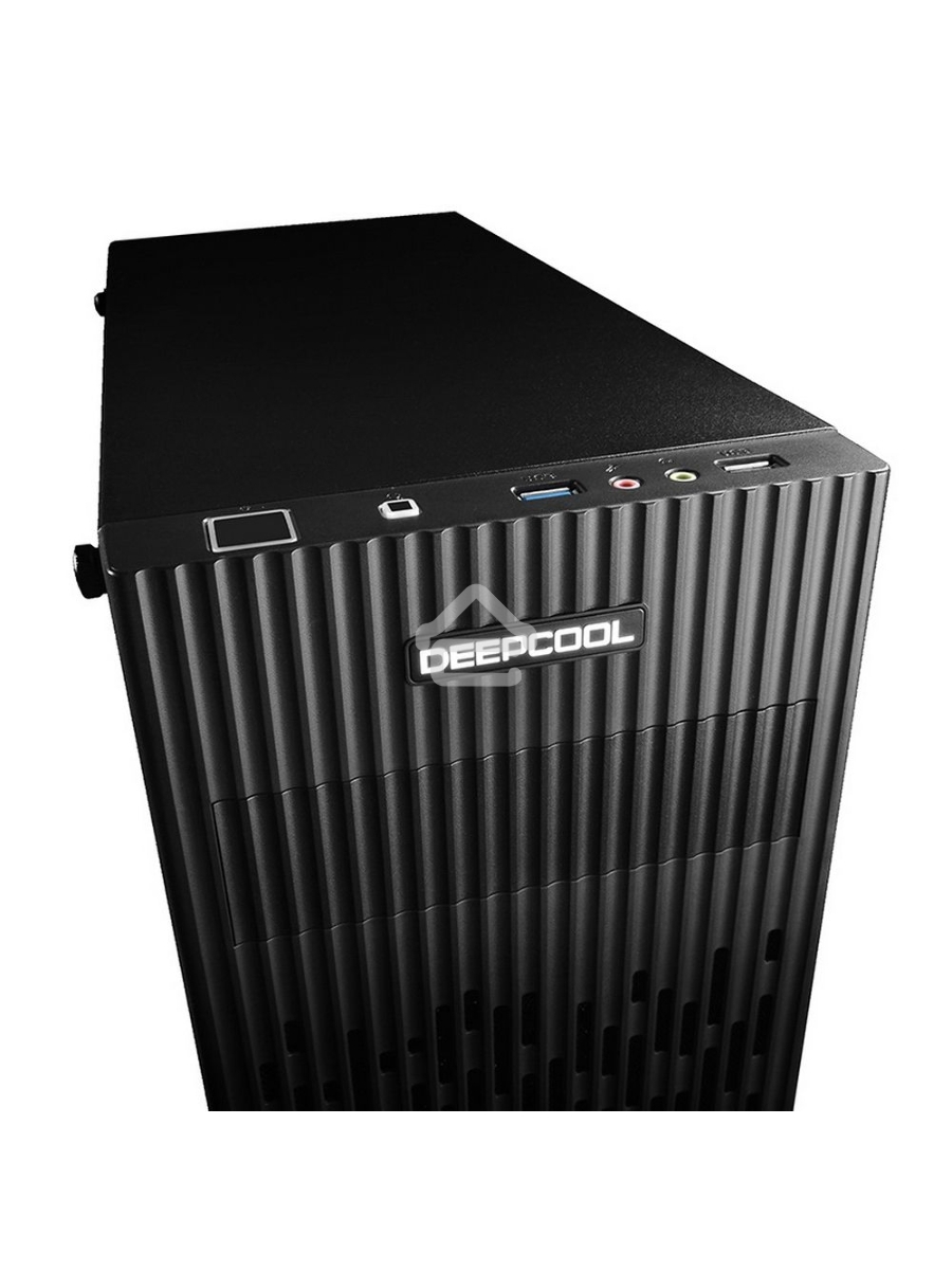 Компьютерный корпус Deepcool MATREXX 30 без БП, большое боковое окно, черный, MICRO ATX/MINI-ITX