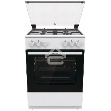 Плита газовая Gorenje GG6A11WF белый, конфорок 4 газовых, духовка 72 л, 60 см x 85 см x 60 см