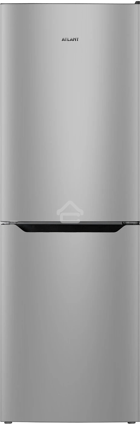 Холодильник Atlant ХМ 6619-189 серебристый двухкамерный 205/119л морозилка снизу