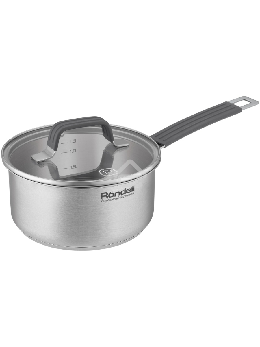 Ковш Rondell Normanne RDS-1812 1.3л. d=16см (с крышкой) стальной