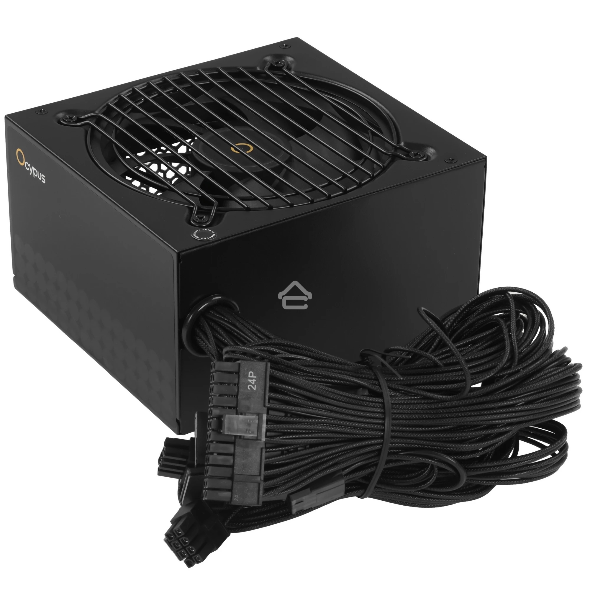 Блок питания Ocypus Gaммa P550 BK (Gaммa-P550-W1HDBK024X-EU), 550Вт, 80 PLUS, 120мм, черный