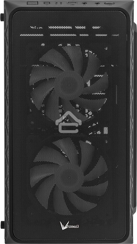 Компьютерный корпус AeroCool/Formula Air Mesh G4 черный без БП mATX 1x120мм 1xUSB 2.0 1xUSB 3.0 audio