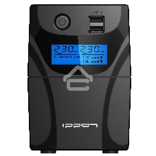 Источник бесперебойного питания Ippon Back Power Pro II 800 480Вт 800ВА черный