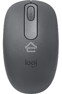 Мышь беспроводная Logitech M196 серый, 1000 dpi, Bluetooth, кнопки - 3