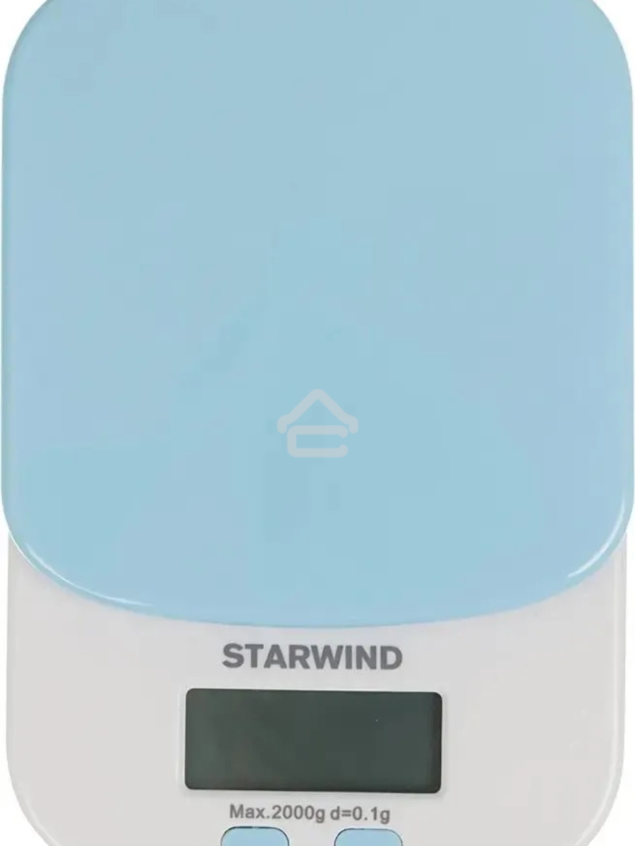 Весы кухонные Starwind SSK2156 макс.вес:2кг голубой
