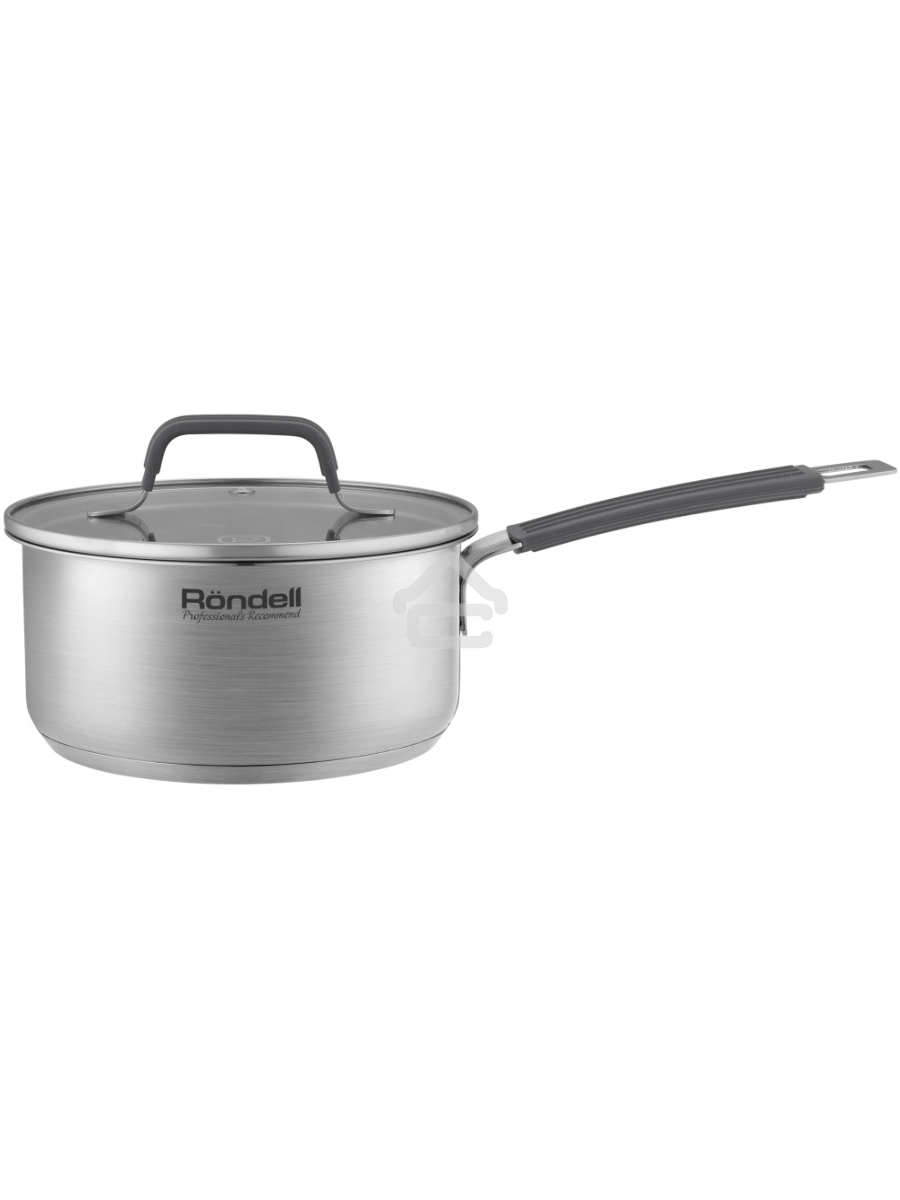 Ковш Rondell Normanne RDS-1812 1.3л. d=16см (с крышкой) стальной