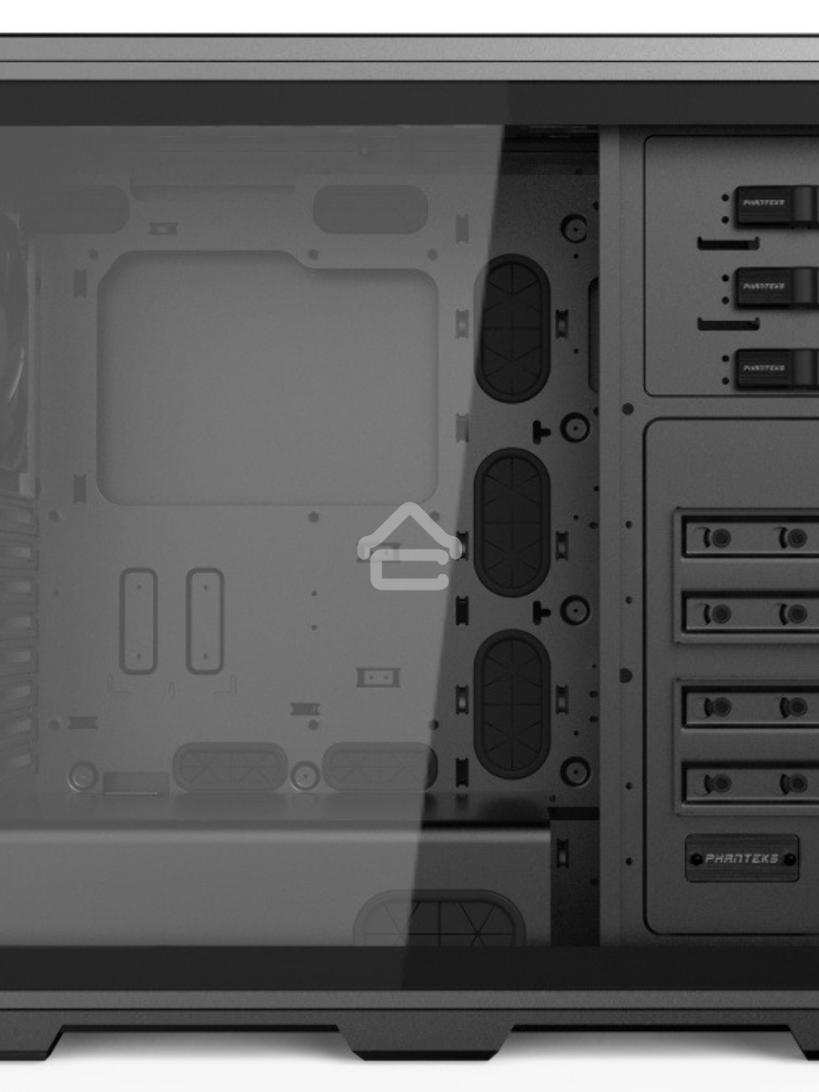 Корпус PHANTEKS Enthoo Pro Tempered Glass, Black, без БП, PWM Hub, Full-Tower