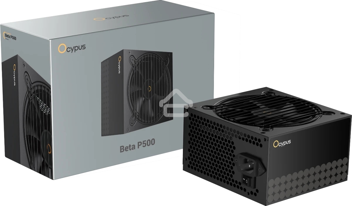 Блок питания Ocypus Beta P500 BK (Beta-P500-N1HDBK024X-EU), 500Вт, 120мм, черный