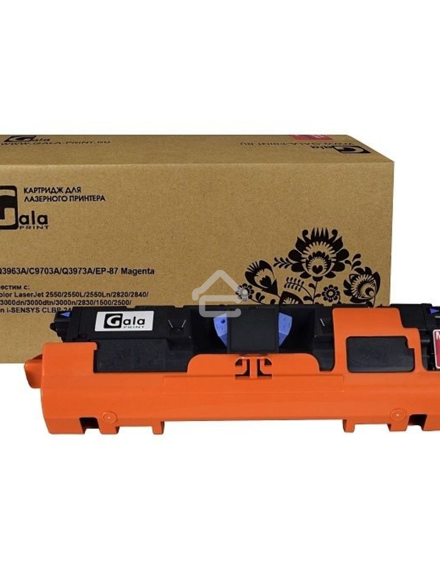 Картридж лазерный GalaPrint GP-Q3963A/C9703A/Q3973A/EP-87 (№122A) Magenta (4000 стр) для HP Color LaserJet 2550/2550L/2550Ln/2820/2840/3000/3000dn/3000dtn/3000n/2830/1500/2500/Canon i-SENSYS CLBP-2410
