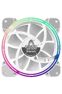 Вентилятор для корпуса Alseye Halo 4.0-W kit (3шт.) белый, 120 мм, 1300 об/мин, 24.8 дБ, 4 pin