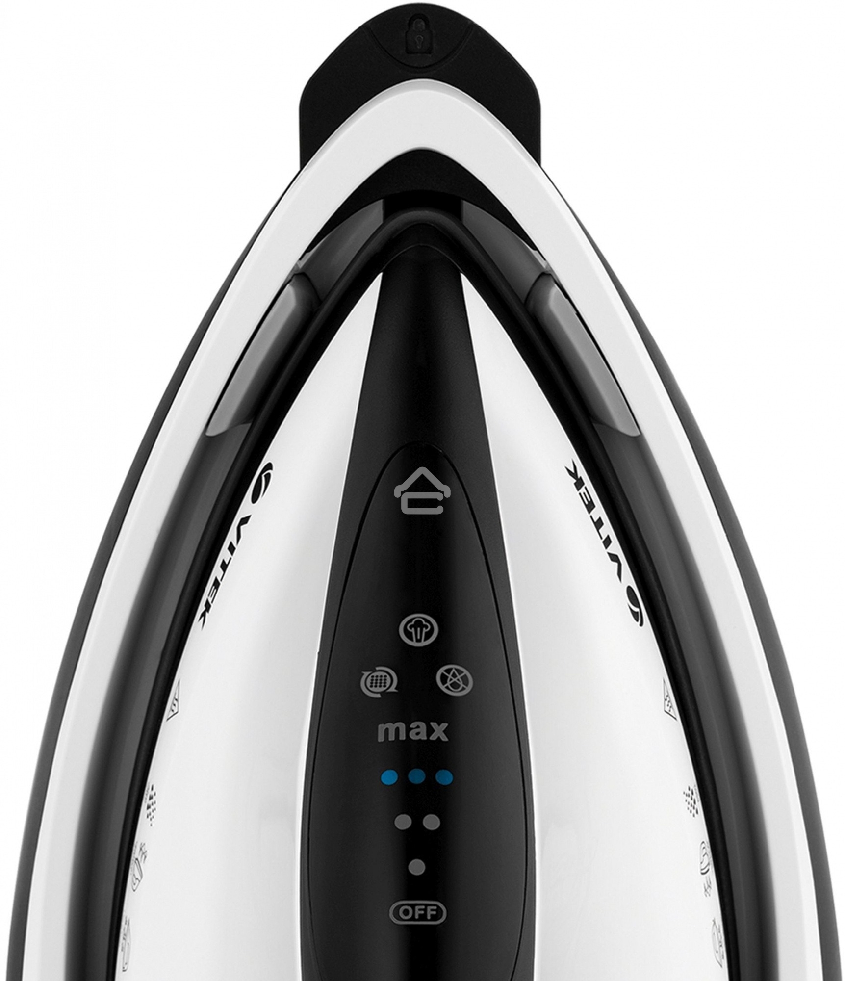 Парогенератор Vitek Metropolis 2431-VT-02 черный/белый 1л 2600Вт 4,5 бар