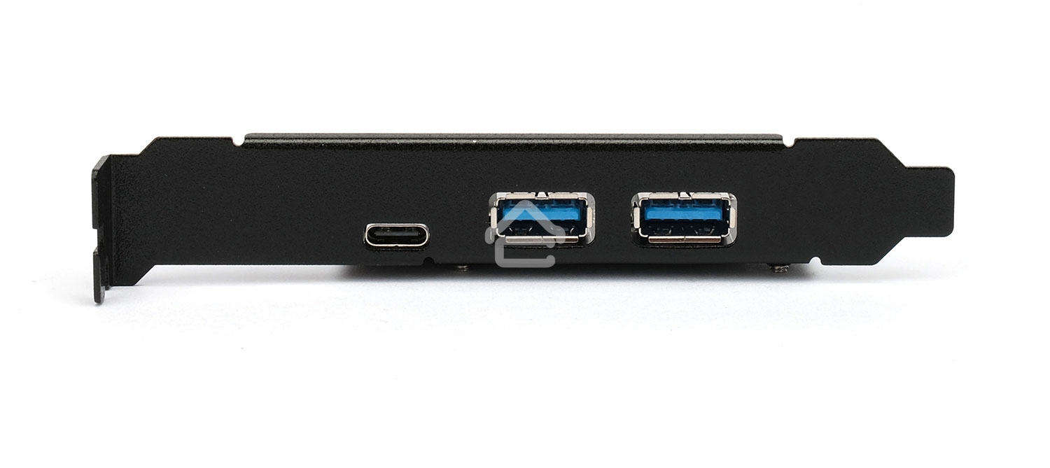 Контроллер USB 3.1 Gembird SPCR-03 в разъем PCI-e, 2xUSB-A + 1xType-C