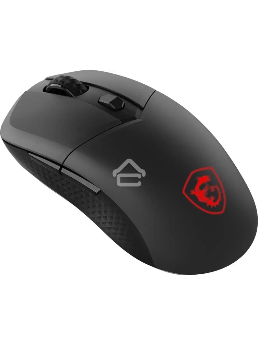 Мышь беспроводная/проводная MSI VERSA 300 черный, 8000 dpi, радиоканал, Bluetooth, USB, кнопки - 6