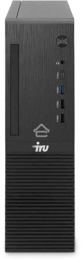 Компьютер IRU 310SC SFF Cel G6900 (3.4) 8Gb SSD 256Gb UHDG 710 Win 11Pro GbitEth 200W черный (2017897)