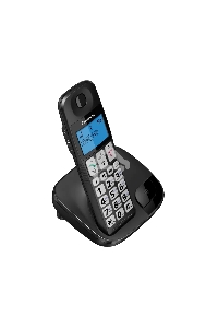 Телефон беспроводной (DECT) Panasonic KX-TGE110UCB черный