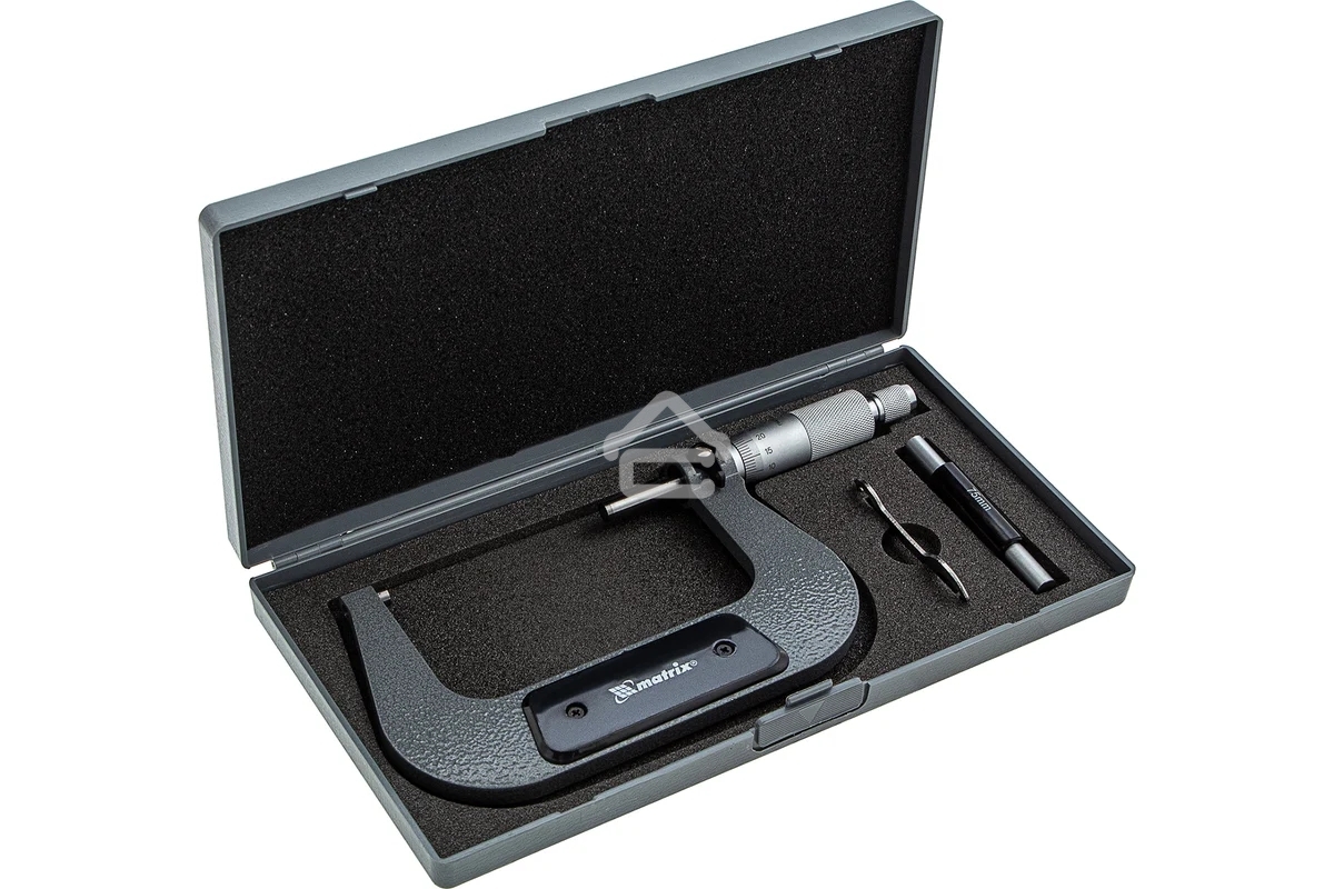 Микрометр механический Matrix, 75-100 мм