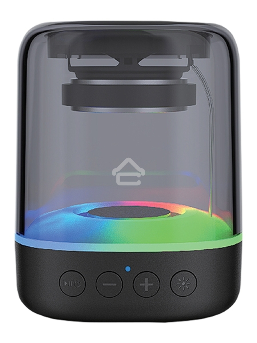 Акустическая система QUMO Plasma mini ВТ 0081 3 ВТ  объемное звучание  RGB