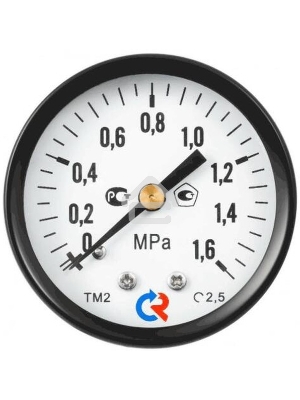 Манометр общетехнический осевой ТМ-310Т.00 0...0,6 МРа 1/4' 150С кл.2.5
