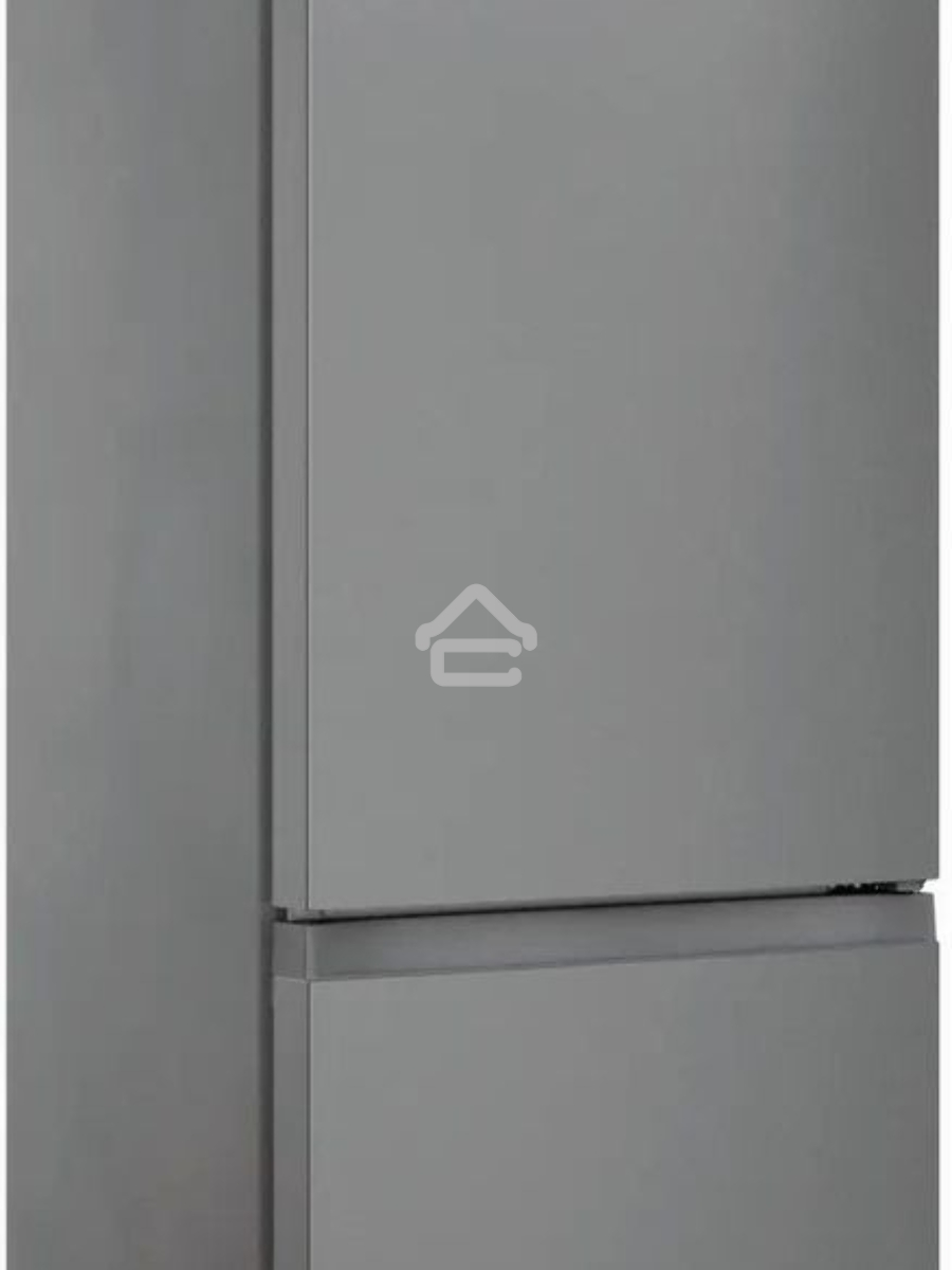 Холодильник Hotpoint HT 5200 S серебристый двухкамерный 247/78л морозилка снизу, No Frost