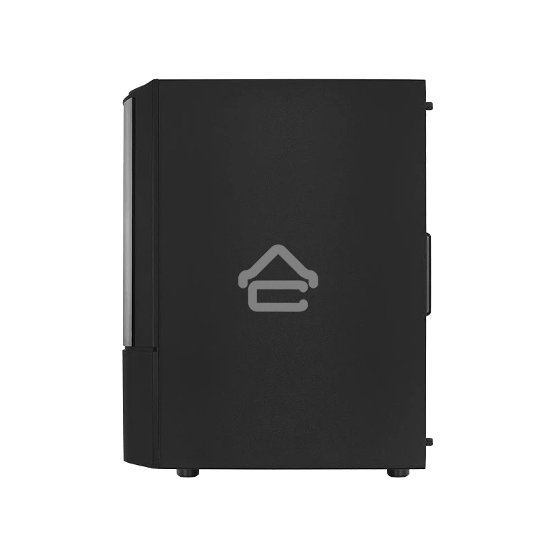 Компьютерный корпус MidTower Aerocool/Formula Quantum-G-BK-v2 черный без Б/п, ATX 3FRGb Fan on front panel