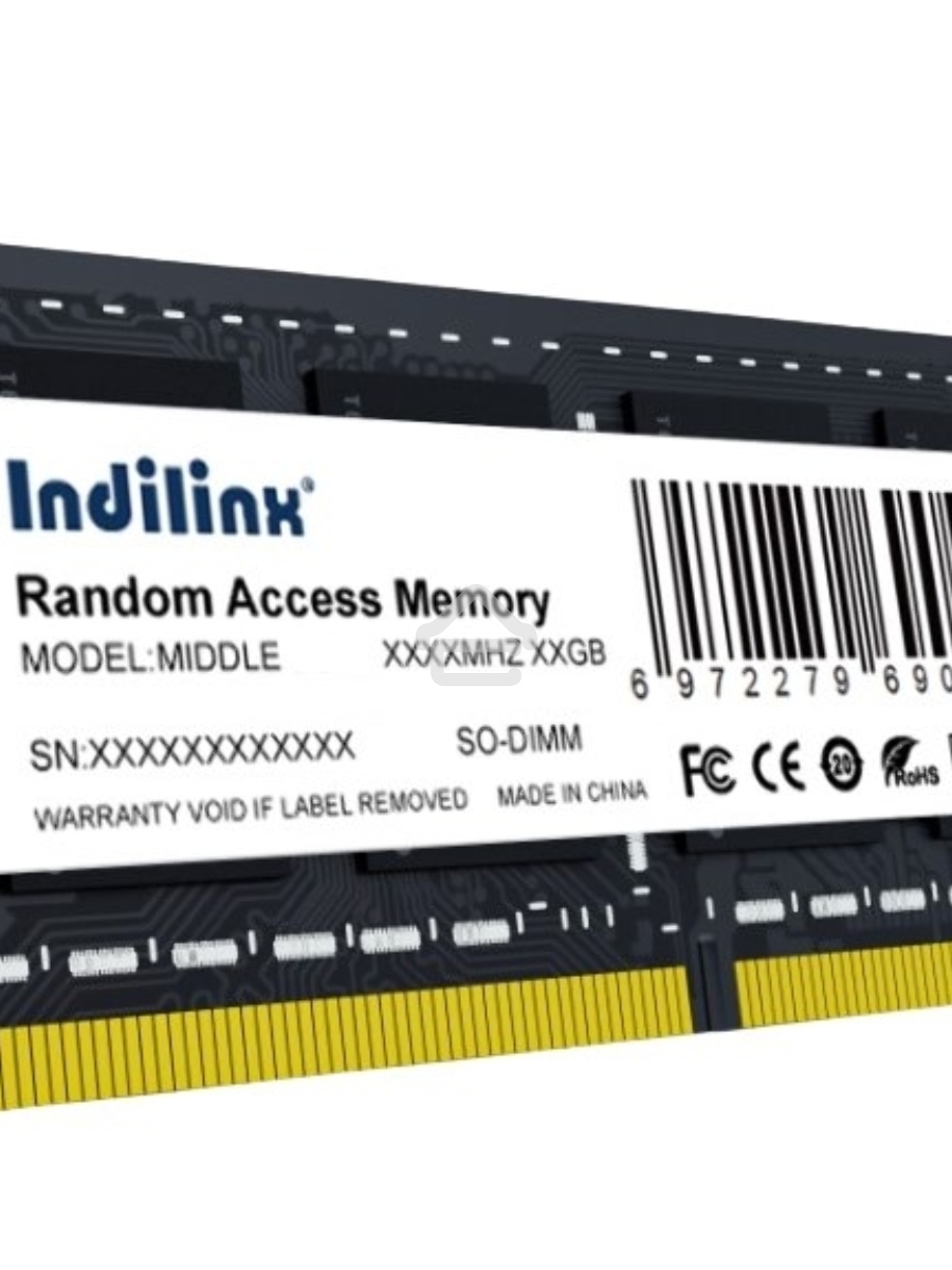 Оперативная память Indilinx, DDR5, 16GB (1x16GB), 4800 MHz, CL40, SO-DIMM