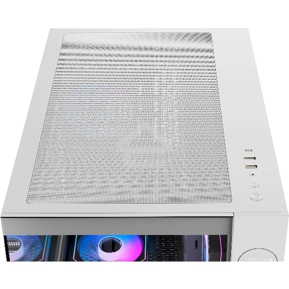 Компьютерный корпус Ocypus Iota C70 WH ARGb ATX/win/белый/6 ARGb fans/no PSU/Tempered Glass