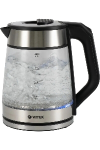 Чайник Vitek VT-1176 черный 2200W 1.7л