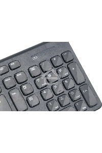 Комплект (клавиатура+мышь) OKLICK 220M, USB, беспроводной, черный
