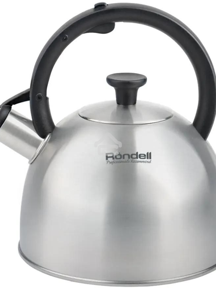 Чайник для плиты Rondell Massimo RDS-1297 (ST), 3л, стальной