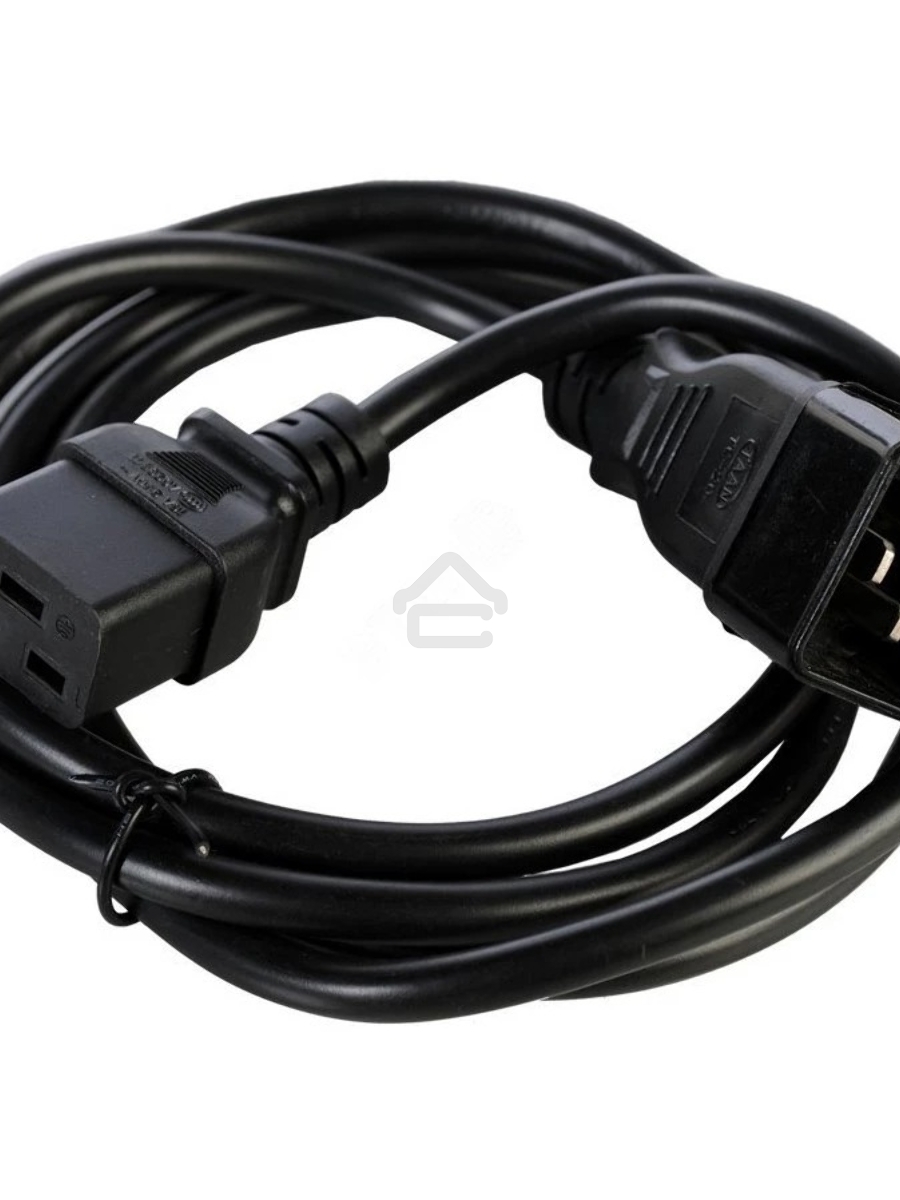 Шнур питания NTSS NTSS-PC19772 C19-Schuko проводник.:3x1.5мм2 3м 220/250В 16А черный