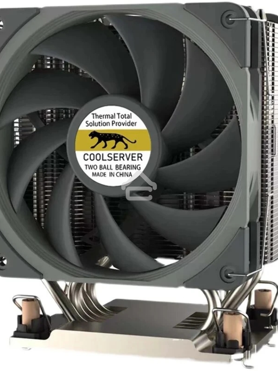 Радиатор 4U Coolserver M97 AS.01.07.0149 черный 90мм алюминий+медь 2200rpm 32db 4-pin 350W 155мм