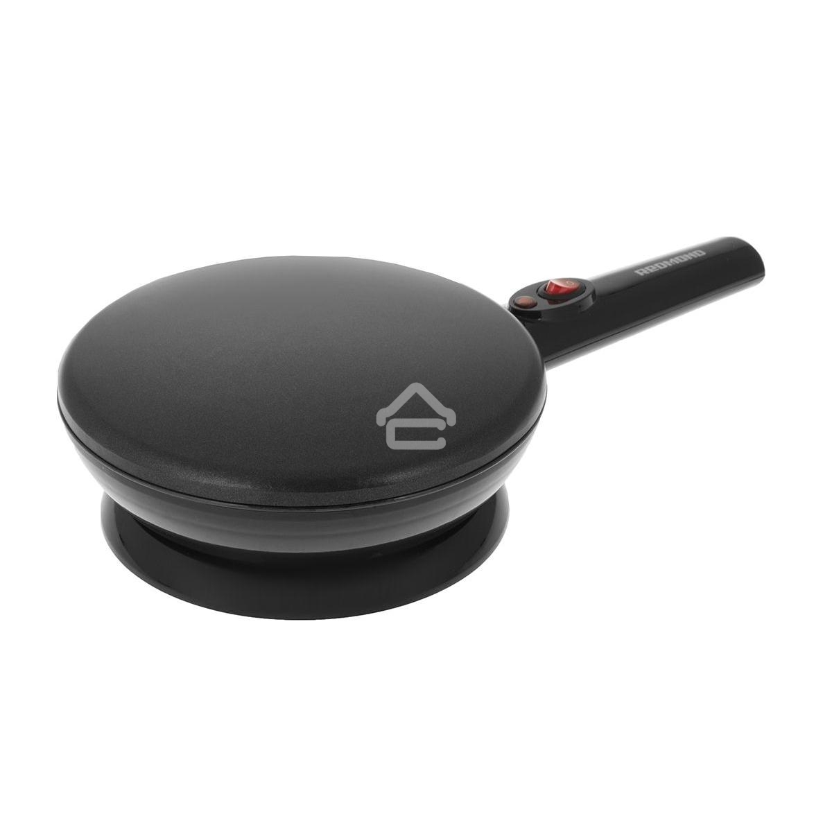 Блинница Redmond RSM-1409 Мощность 800 Вт. Материал корпуса: пластик. Антипригарное покрытие рабочей пластины. Диаметр рабочей поверхности – 20 см. Светодиодная индикация. Беспроводная рабочая часть. Подставка с отсеком для хранения электрошнура и противо