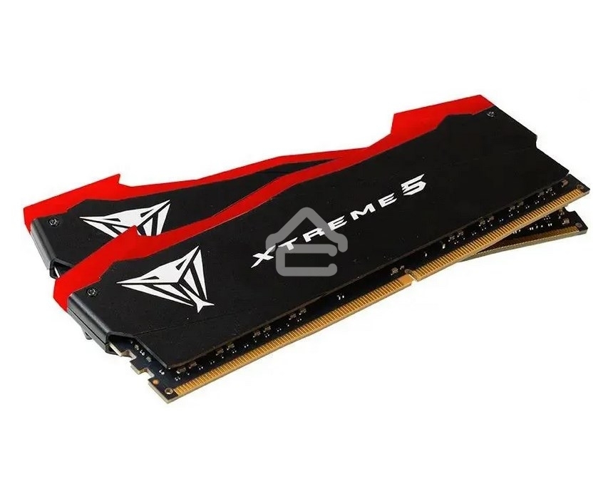 Оперативная память Patriot Viper Xtreme 5, DDR5, 48GB (2x24GB), 8200MHz, CL38, DIMM, с радиаторами, черный