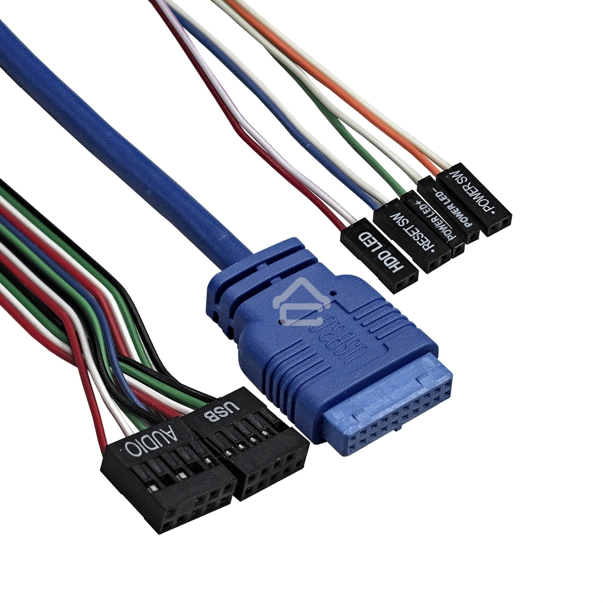 Компьютерный корпус Desktop ExeGate MI-207U-300W-8 (miniITX/mATX, БП M300 с вент. 8см, 1*USB+1*USB 3.0, аудио, черный)