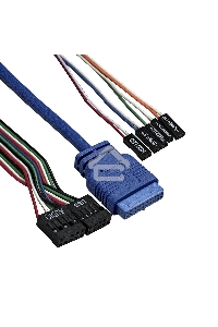 Компьютерный корпус Desktop ExeGate MI-207U-300W-8 (miniITX/mATX, БП M300 с вент. 8см, 1*USB+1*USB3.0, аудио, черный)