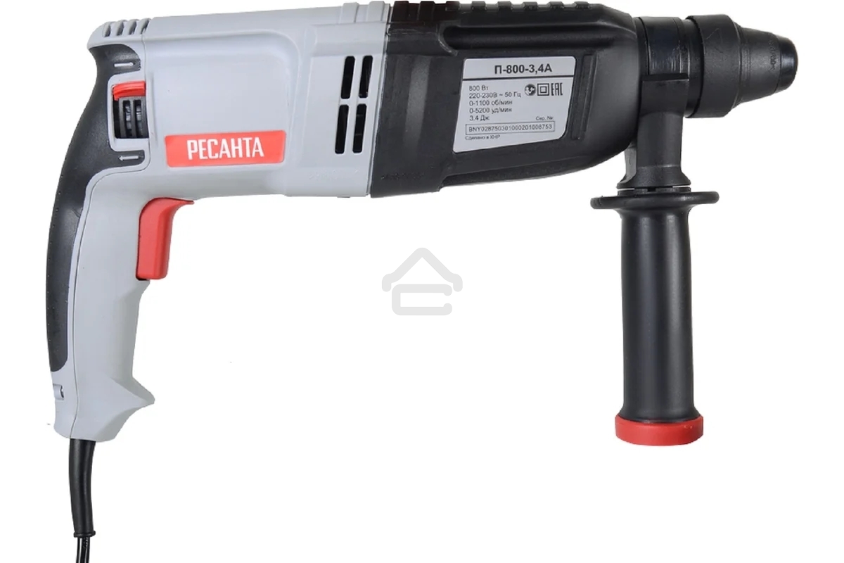 Перфоратор Ресанта П-800-3,4А