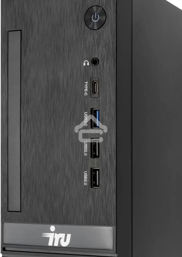 Компьютер IRU 310SC SFF Cel G6900 (3.4) 8Gb SSD 256Gb UHDG 710 Win 11Pro GbitEth 200W черный (2017897)