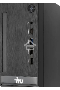 Компьютер ПК IRU 310SC SFF Cel G6900 (3.4) 8Gb SSD256Gb UHDG 710 Windows 11 Professional GbitEth 200W черный (2017897)