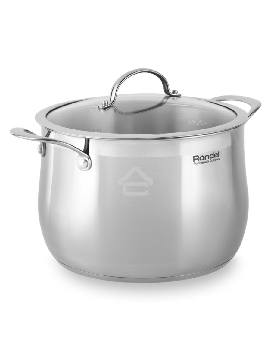 Кастрюля Rondell RDS-726 с кр. 24см (7,8 л)