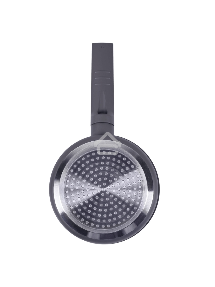 Ковш Maunfeld ASTRID MF16ASTR1SP из кованого алюминия со стеклянной крышкой, 16 см, 1,5 л