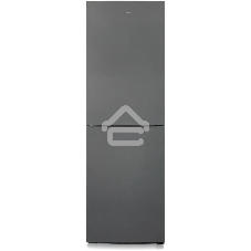 Холодильник Бирюса Б-W6031 графит матовый двухкамерный 210/135л морозилка снизу